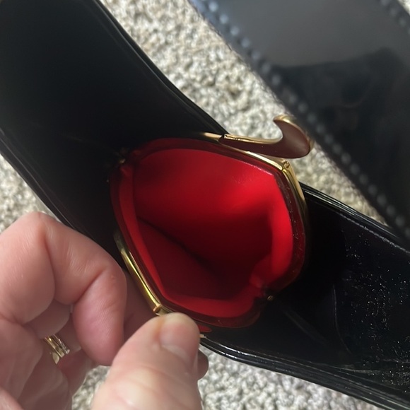 Vintage 1950’s Koret Korrettalak adjustable strap patent leather purse - Picture 4 of 8